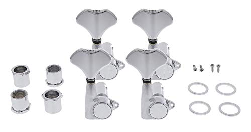 Gotoh GB707 Chrome Bass Machine Heads Set of 4 Inline