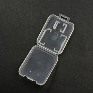 eTECH Collection 15 Pack of Clear Plastic SD/SDHC/SDXC/MicroSD/MicroSDHC/MicroSDXC Memory Card Case Holder for SanDisk/Kingston/Transcend/Samsung Memory Card (Case Only, Memory Card Not Included) 15Pack