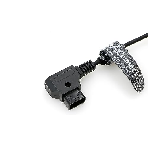 NP-F550 Dummy Battery to D-tap Power Coiled Cable for NP-F550 F770 F570 F970 Atomos Ninja V Monitor SmallHD Monitor