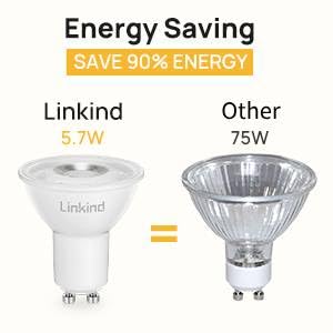 Linkind GU10 7 W Dimmable and Warm 5 Stück