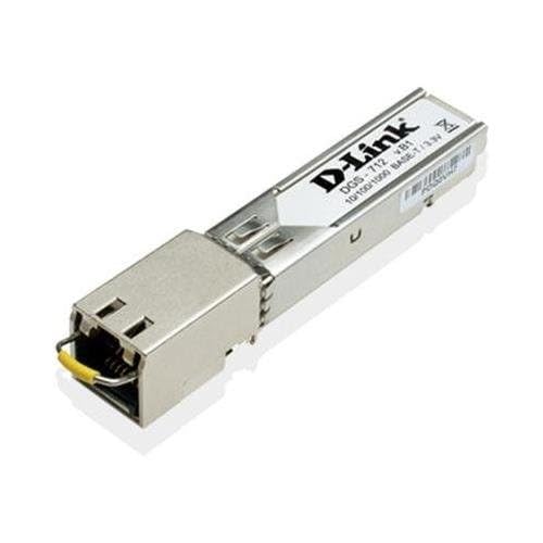 D-Link 1-Port Gigabit 1000Base-T Copper SFP Transceiver - (DGS-712)
