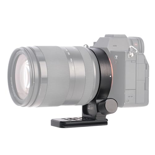 Hersmay 61mm Metal Tripod Mount Ring Lens Collar for Sony FE 24-240 mm f/3.5-6.3 OSS Lens, 24-105 mm f/4 G OSS, 16-35 mm f/2.8 GM, 24-70 mm f/2.8 GM, 35 mm f/1.4 ZA, FE 28-70 mm F3.5-5 .6 OSS