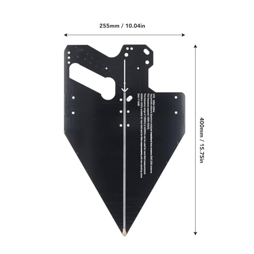 Log Periodic Directional RF Antenna Outdoor Antenna Kit 100MHz-12GHz Cellular Modems Routers for Wireless Spectrum Management EMC Testing