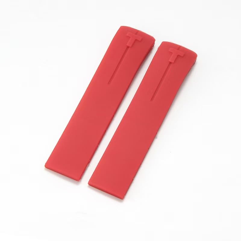 21mm Silicone Watch Band Compatible with Tissot T-Touch T091 T013420A-21mm Rubber Watch Strap for T013 T047 with Stainless Steel Buckle