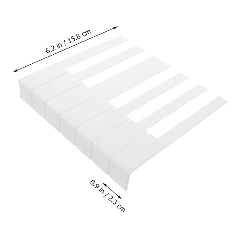 [AUSTRALIA] - SUPVOX 52Pcs piano white piano key caps key veneers board new s board board accessories tops matte Instrument supplies Acrylic 