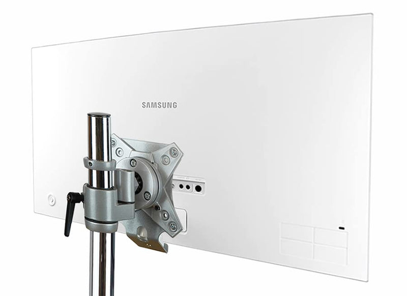 Gladiator Joe Monitor Arm/Mount Premium Steel VESA Bracket Adapter Compatible with Samsung 27" Curved Display CF591 (LC27F591FDNXZA)- 100% Made in North America