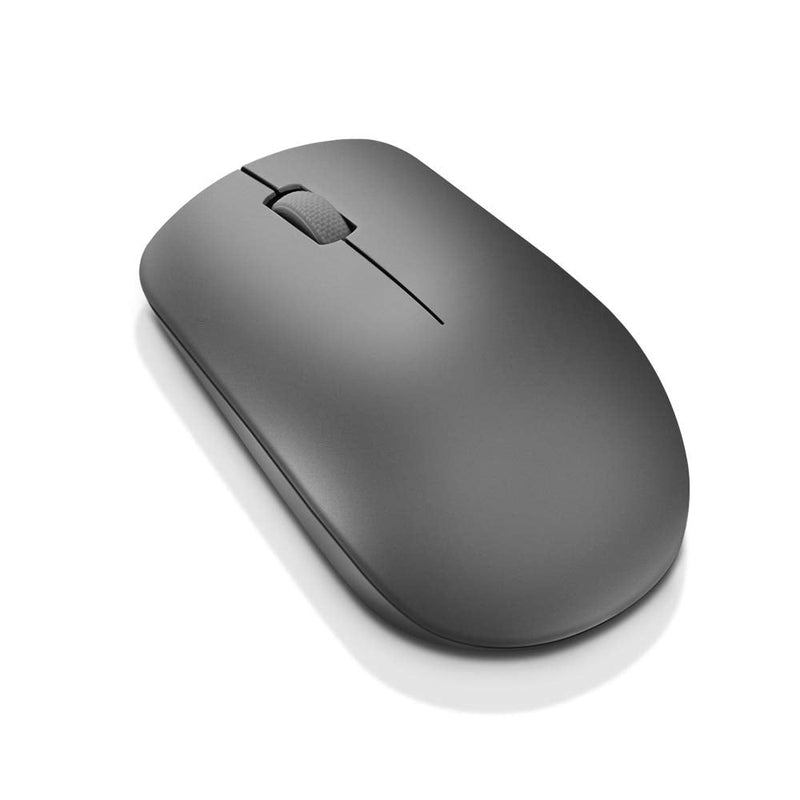 Lenovo 530 Wireless Mouse with Battery, 1200 DPI Optical Mouse, USB Receiver, 3 Button, Portable, Ambidextrous, GY50Z49089, Graphite Grey