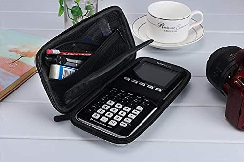 Xberstar Hard EVA Shockproof Carry Case Bag Pouch for Texas Instruments TI-84 Plus CE/Color TI-83 Plus,TI-89 Titanium, HP 50G Graphing, Scientific Financial Calculators (Gray) Gray