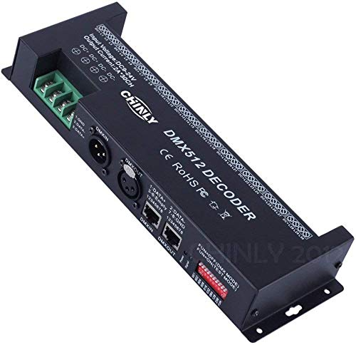 30 Channel DMX decoder 512 RGB LED Strip Controller DMX dimmer DC9V-24V 2A/CH 30 channel