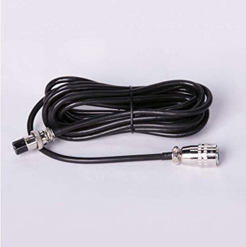 Cable with 4 Pin Quick Connectors Both Ends 15ft,Scales Cable Connectors for PEC-IN202 Floor Scale Indicator PEC-Cable