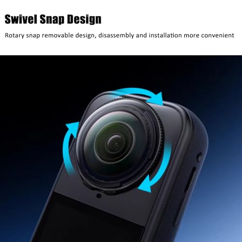 Premium Lens Guards for Insta360 X5,Scratch-Resistant Protective Lens Cover