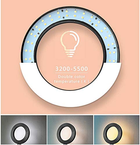 [AUSTRALIA] - Selfie Ring Light 8-inch for YouTube Video Live Streaming Makeup Photography, Desktop USB LED Light with 3 Light Modes and 10 Brightness Level 