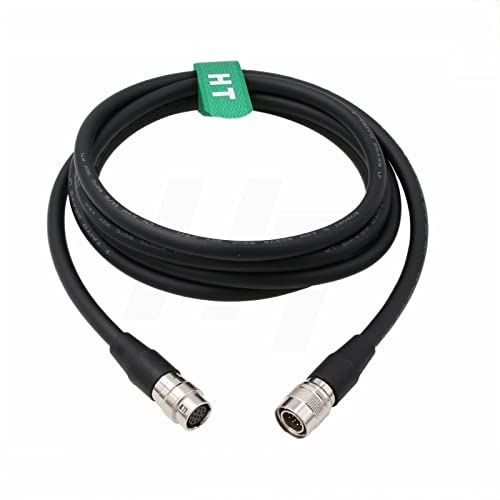 Extension Cable 12 Pin Hirose Male to 12-pin Female Jack for Sony Panasonic Camera CCXC-12P DXC-950 990 to Remote Control Unit (10m) 10m