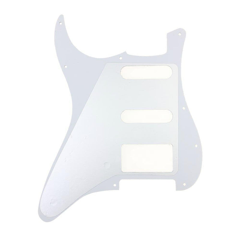 3ply 11 Hole ST/Strat Style Pickguard HSS Pick Guard for USA/Mexico Stratocaster/Strat vintage Style Guitar Parts (Green Pearl) Green Pearl