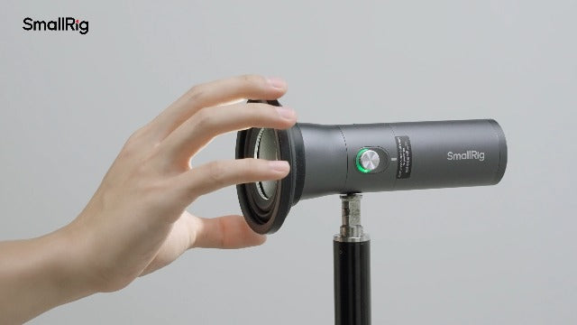 SmallRig RF 10C 10W Zoomable LED Photography Flashlight, Portable Spotlight 10W (RF10C)