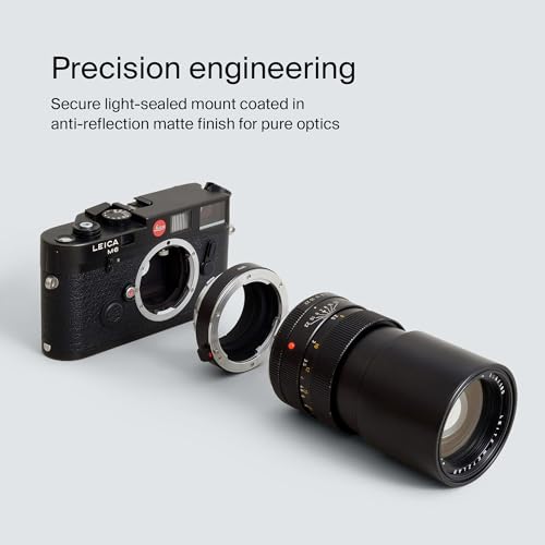Urth Lens Mount Adapter Compatible with Leica R to Leica M (Manual)