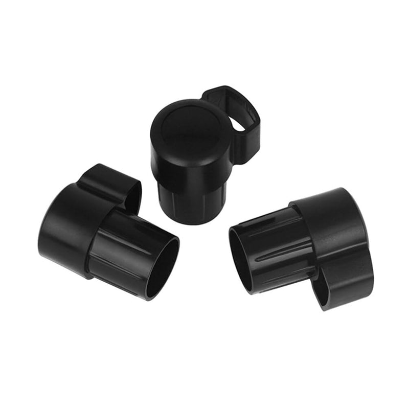 Sax End Plug Alto Saxophone Abs Black Plug Anti-key Bump Cap Replacement for Saxophone End Cap for Saxophone Sax End Cover Bent Neck Black Protector Saxophone End Plug