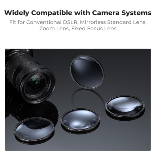 K&F CONCEPT 67mm +1+2+4+10 Close Up Lens Set
