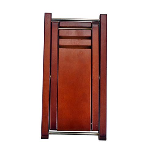 Adjustable Solid Wood Guitar Footstool, Foldable, Height and Angle Adjustable, Heavy Duty, Music Foot Stool, 27cm x 13cm