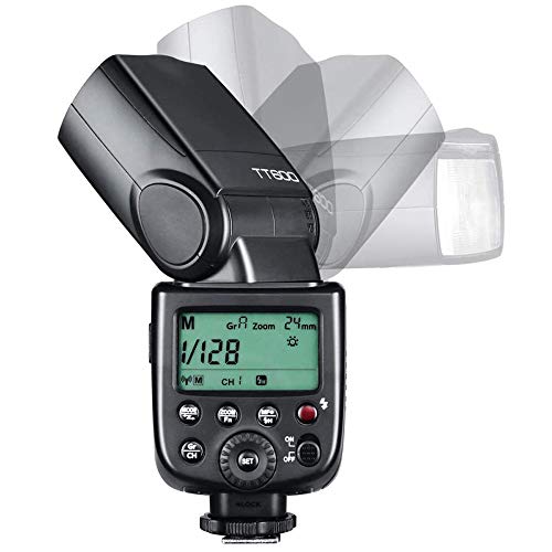 GODOX TT600 2.4G Wireless Camera Flash, Master/Slave GN60 Manual Flash
