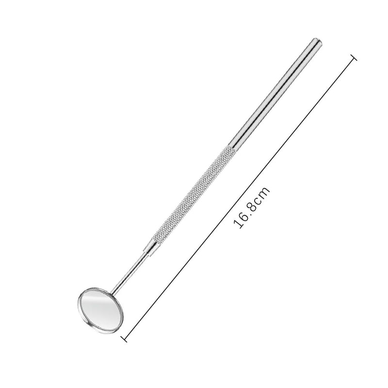 [AUSTRALIA] - ieron 2 Pieces Stainless Steel Dental Mirror, Surgical Professional Dentist Mirror, Mouth Mirror, Oral Care Checking Instrument and Eyelash Extension 