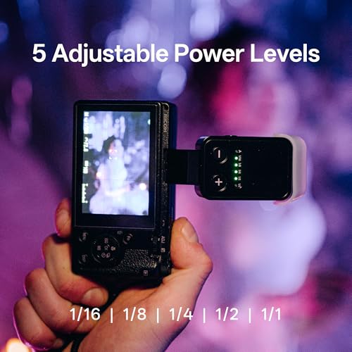 VILTROX TTL Flash for Canon, Foldable Compact On Camera Flash