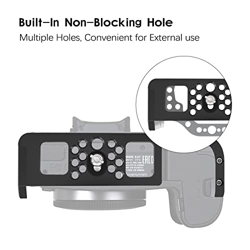 EOS R Camera Cage, EOS R Cage for Canon EOS R Camera Case Camera Rig Cold Shoe