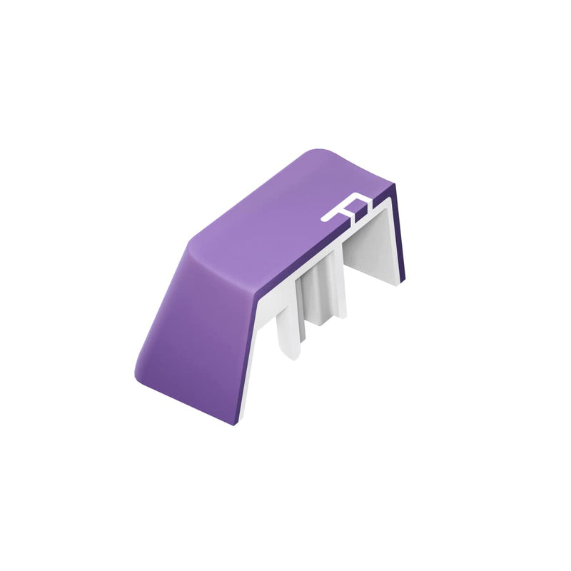 Pwnage Full PBT Keycap Set - Double Shot PBT Shine Through Full Keyboard Keycaps (Purple) Purple