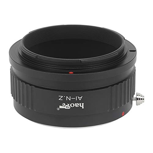 Haoge Manual Lens Mount Adapter for Nikon Nikkor F/AI/AIS/D Lens to Nikon Z Mount Camera Such as Z6 Z7