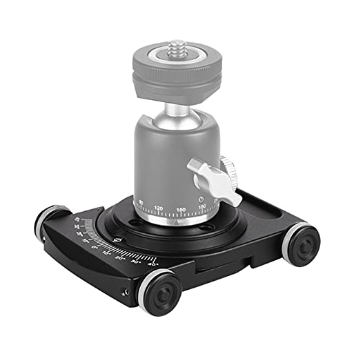 Camera Slider, Phone Slider, FY-01 Table Top Slider Car Roller Video Rail Track for DSLR Filming, Portable Aluminum Alloy Camera Slider for Tripod