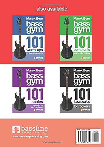 Bass Gym - 101 Arpeggios for Melodic Basslines (Bass Gym Series by Marek Bero)