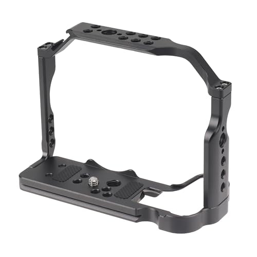 Camera Cage for Canon EOS R10, Built-in NATO Rail