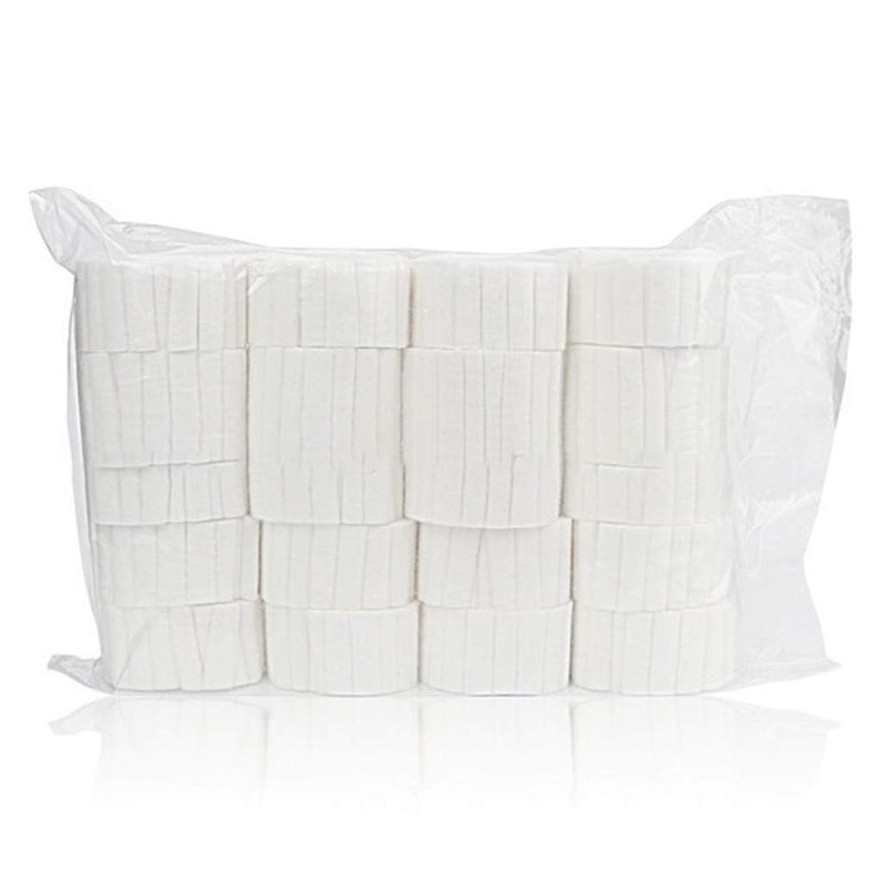 TingHaoO 50 White Tooth Cotton Rolls Highly Absorbent Non-Sterile Dentists