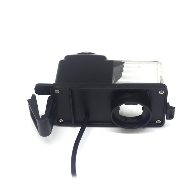 AHD/CVBS Car Rear View Camera's Fisheye Lens License Plate Lamp-Camera with RCA Cable & Vehicle Camera for Nissan Tiida/Versa Hatchback/Grand Livina/Pulsar/Fairlady Z & Backup Camera (CVBS-AHD) AHD