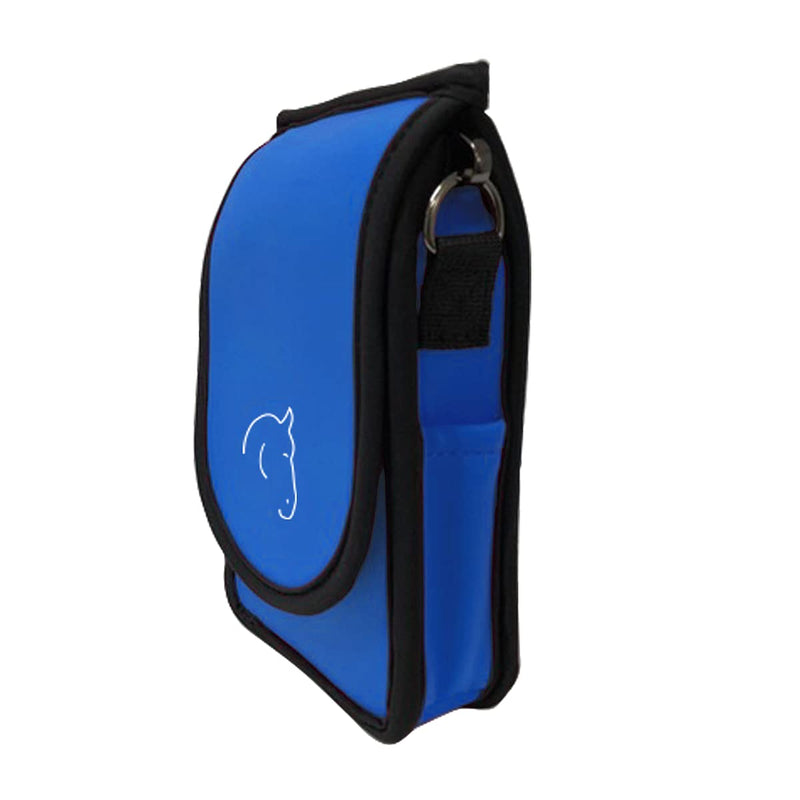 The Horse Holster - Best Cell Phone Holder for Riding - Fits Phones - Tactical Holster to Safely Secure Essentials During Activity, 4 Ways to Wears, Designed for Men and Women. Royal Blue, S/M