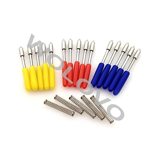 15pc 30/45/60 Degree Graphtec CB09 Silhouette Cameo Craftrobo Portrait Cutting Plotter CB09U Vinyl Cutter Blade+ Plus Blade Housing Holder