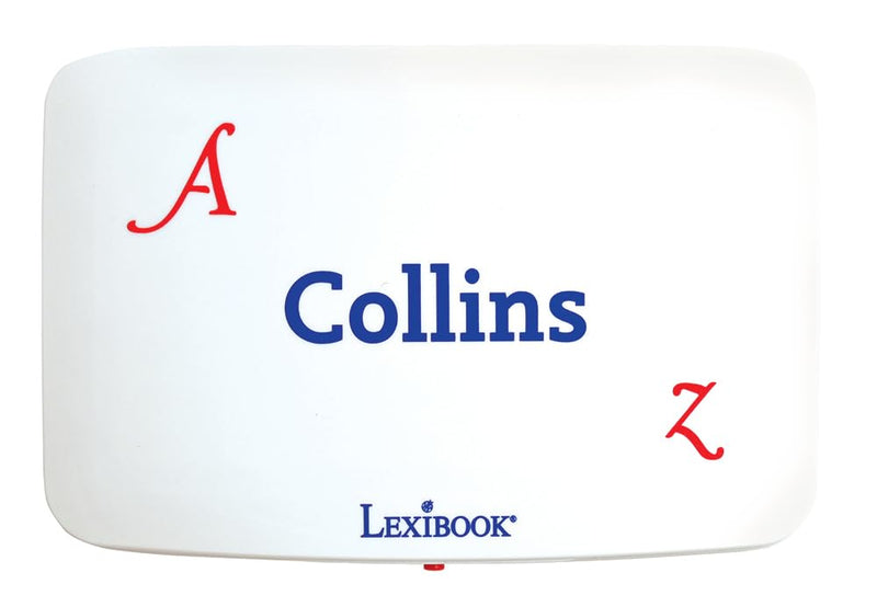 [AUSTRALIA] - LEXiBOOK - The Collins English Dictionary, 13th Edition - Electronic Dictionary, Definitions, Thesaurus, Conjugation, Phonetic Spellchecker, Crossword Solver, with Battery, Blue/White, D850EN 