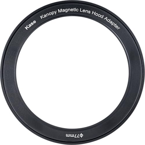 Kase Kanopy Magnetic Metal Lens Hood for Revolution/Revolution Plus 95mm Filters (77mm Adapter Only) 77mm Adapter Only