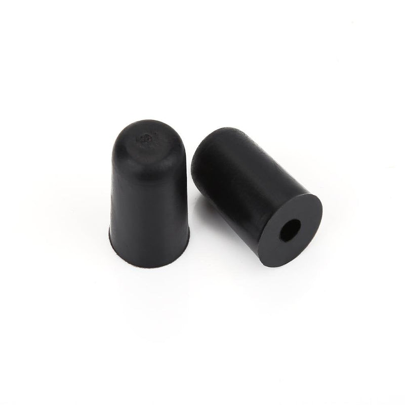 4Pcs Rubber Tip for Cello Endpin, Anti-slip End Pin Cover Protector Portable Cello Rubber Endpin Tip Protector Violin Accessories Black
