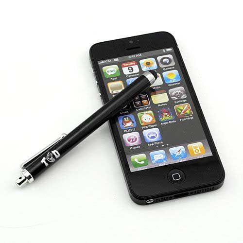 TCD Universal Pack of 10 [Blue] Premium Thick Stylus Pen Pack [Compatible with All Touch Screen Devices] Blue