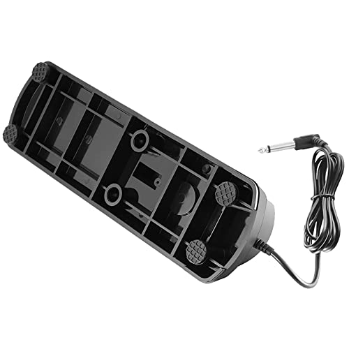 [AUSTRALIA] - Sustain Pedal for Keyboard, Goldby Universal Keyboard Sustain Pedal for Yamaha, Casio, Roland, Korg Digital Pianos MIDI Keyboard Electronic Keyboards Electric Organ Synthesizer, 1/4 Inch Jack (Sliver) Sliver 