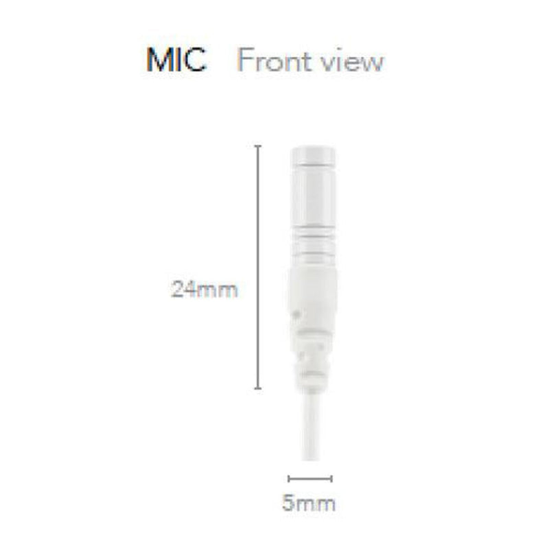[AUSTRALIA] - RØDE Lavalier GO Professional-Grade Wearable Microphone, White, (LAVGOW) 