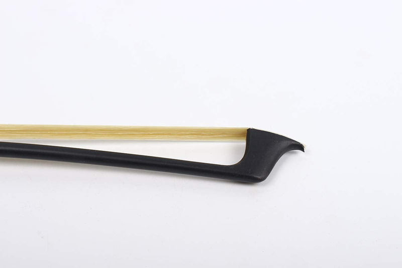 Yinfente 4/4 Cello Bow Carbon Fiber Fluer-de-lys Inlay Full size Well Balanced Natural Horse Hair Cello parts (4/4)