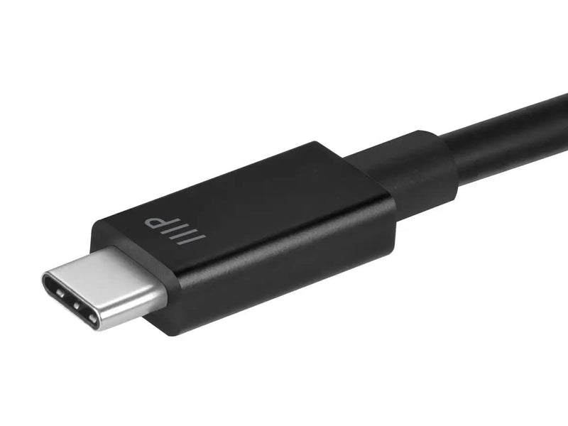 Monoprice Thunderbolt 4 Cable - Intel Certified, 40Gbps, 240 Watts Power Delivery, 8K Ultra HD, 1 Meter, Black