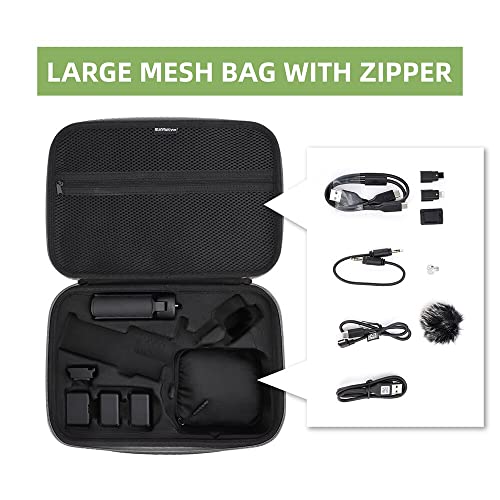 Portable Carrying Case Storage Shoulder Bag Travel Hard Shell Box Compatible with DJI Ronin RS3 Mini Handheld Gimbal Stabilizer