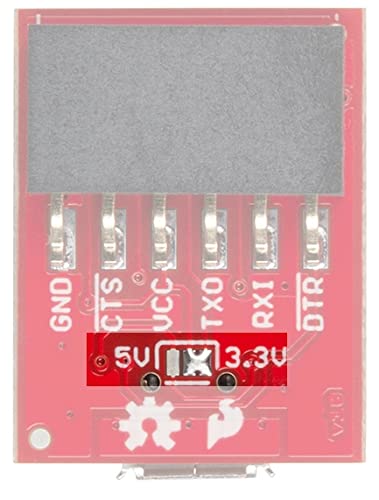 SparkFun Serial Basic Breakout - CH340G Development Tool with USB Micro-B connector Save space and money in your DIY electronics projects