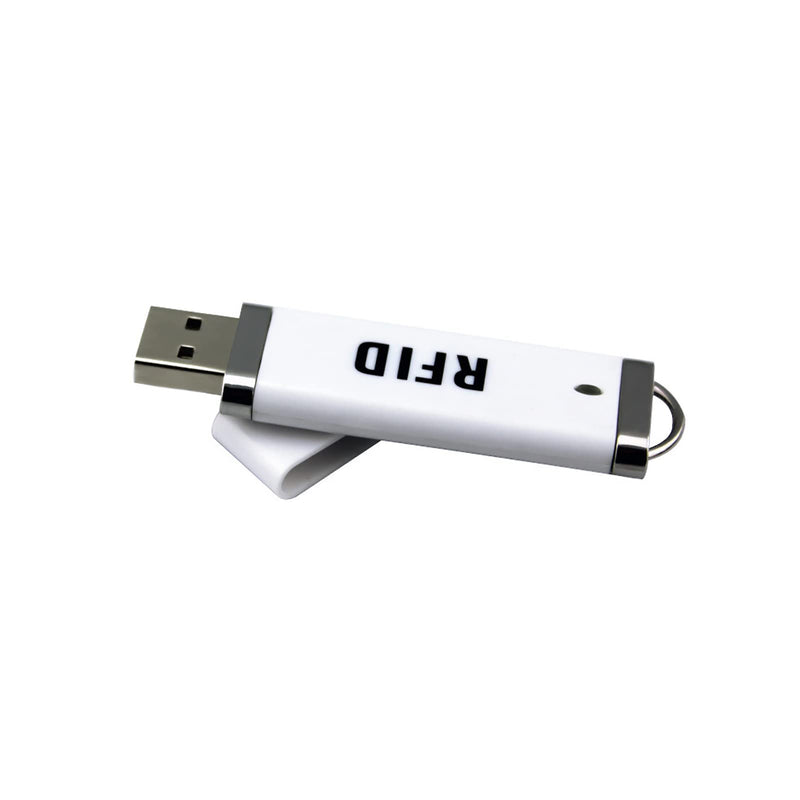 Riversmerge 13.56Mhz IC ISO14443A RFID Reader for F08/Classic S50 Card Mini USB Keyboard Emulation Compatible with Windows/Android/Liunx System + 5pcs Card Mini IC 13.56Mhz