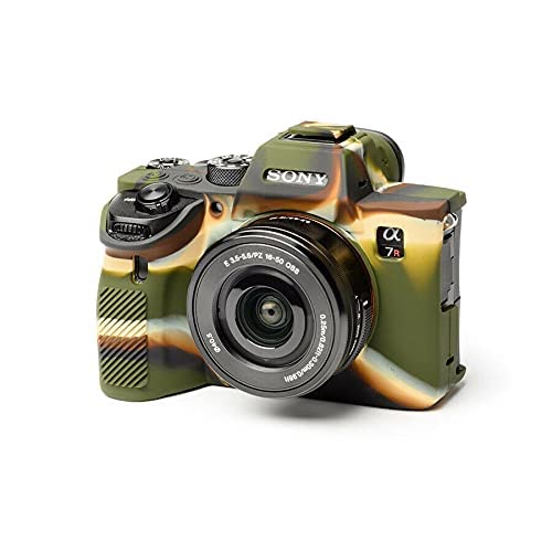 easyCover Silicone Protection Cover for Sony A9 II/A7R IV Cameras, Camouflage