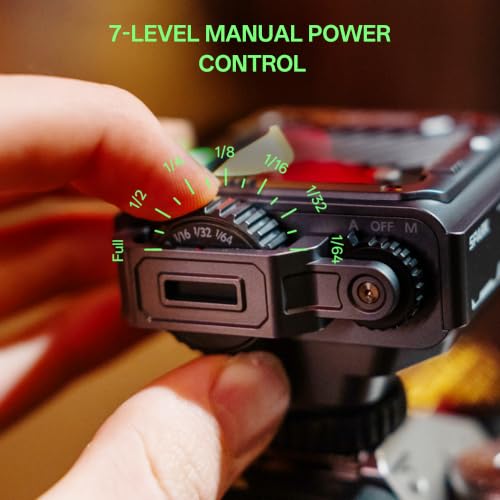 VILTROX Z3 TTL Flash for Nikon, GN16, 26W/s 1800mAh Mini Flash for Camera
