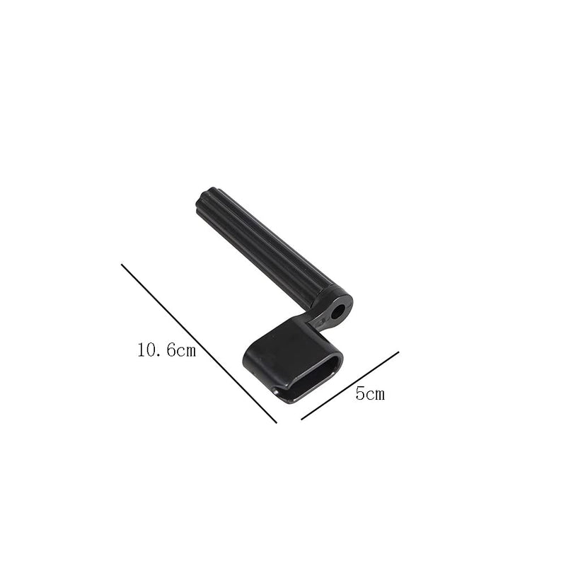 [AUSTRALIA] - 2 Pieces Guitar String Winder Guitar Peg Winder Guitar Bridge Pin Remover Guitar Peg Puller Guitar Repair Tool Guitar Strings Extractor Guitar Maintenance Tool, Black 